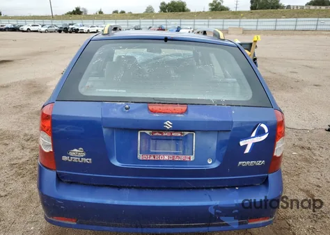 2007 Suzuki Forenza Base из США, поврежденный, VIN KL5JD86Z57K536282